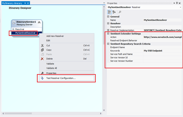 Resolver Properties